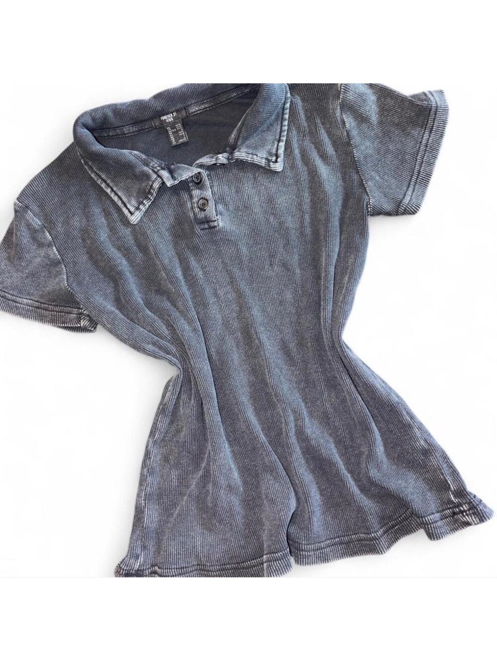 Forever 21 kids grey polo